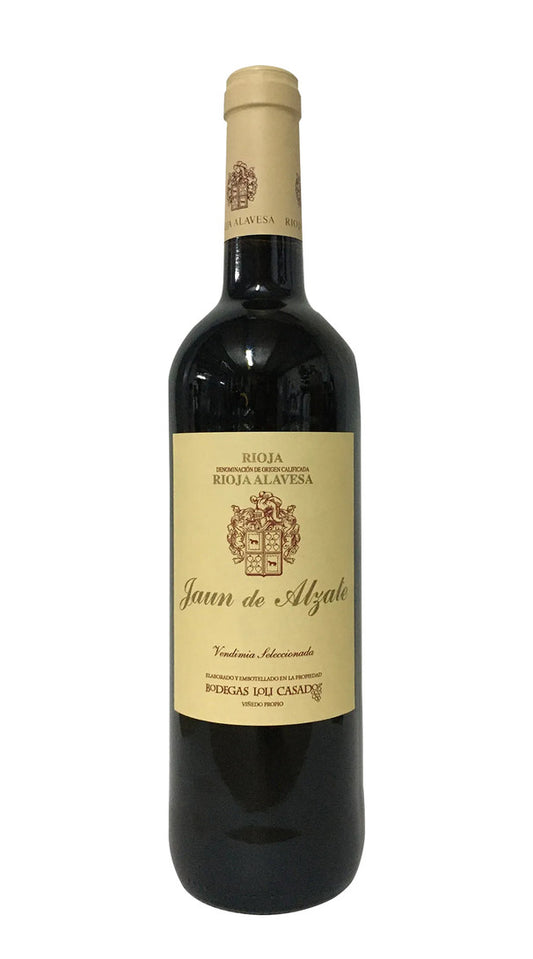 Rioja  Jaun de Alzate Vendimia Seleccionada Bodegas Loli Casado 2019