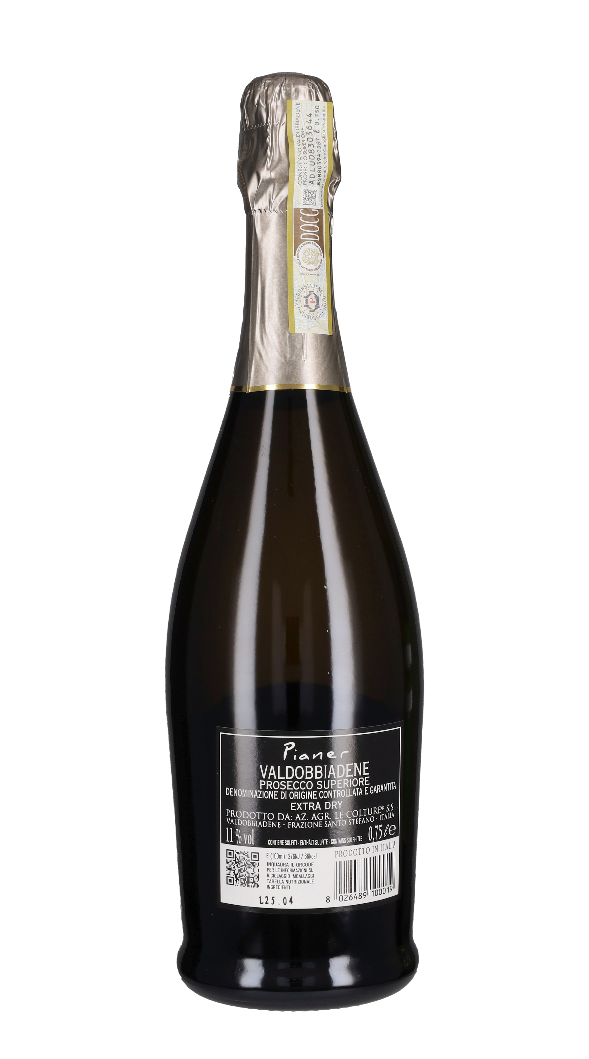 Prosecco di Valdobbiadene Extra Dry 'Pianer' Le Colture